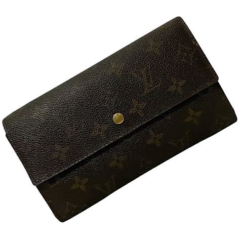 Louis Vuitton M61215 Monogram International Trifold Long Wallet 